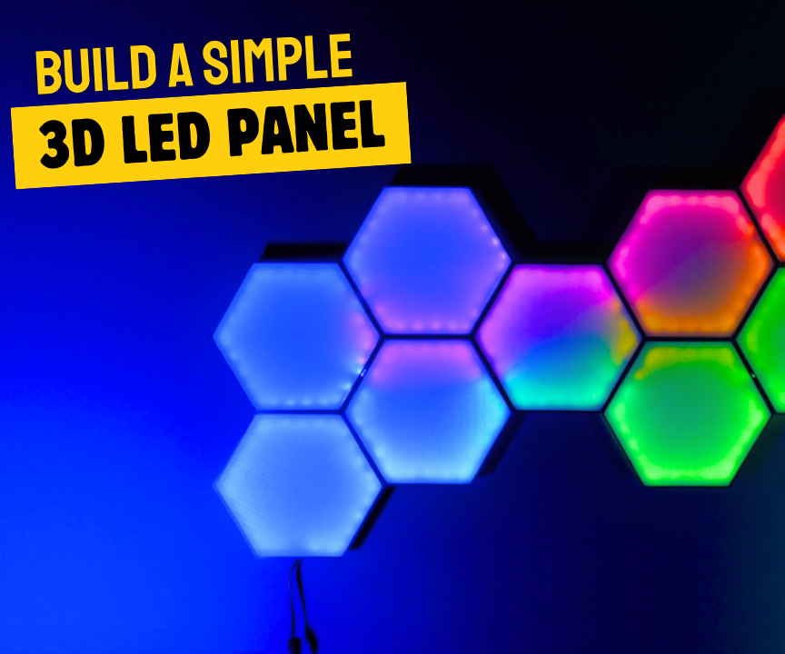 Build a Simple 3D Wall Lighting