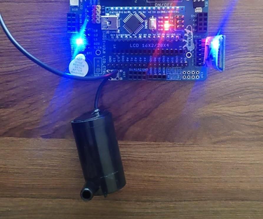 : Bluetooth Controlled Water Pump