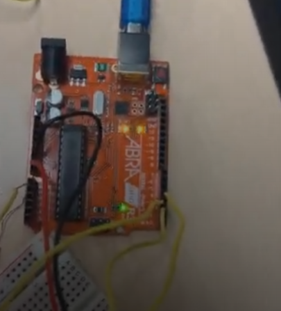 Temperature Sensor Arduino Circut