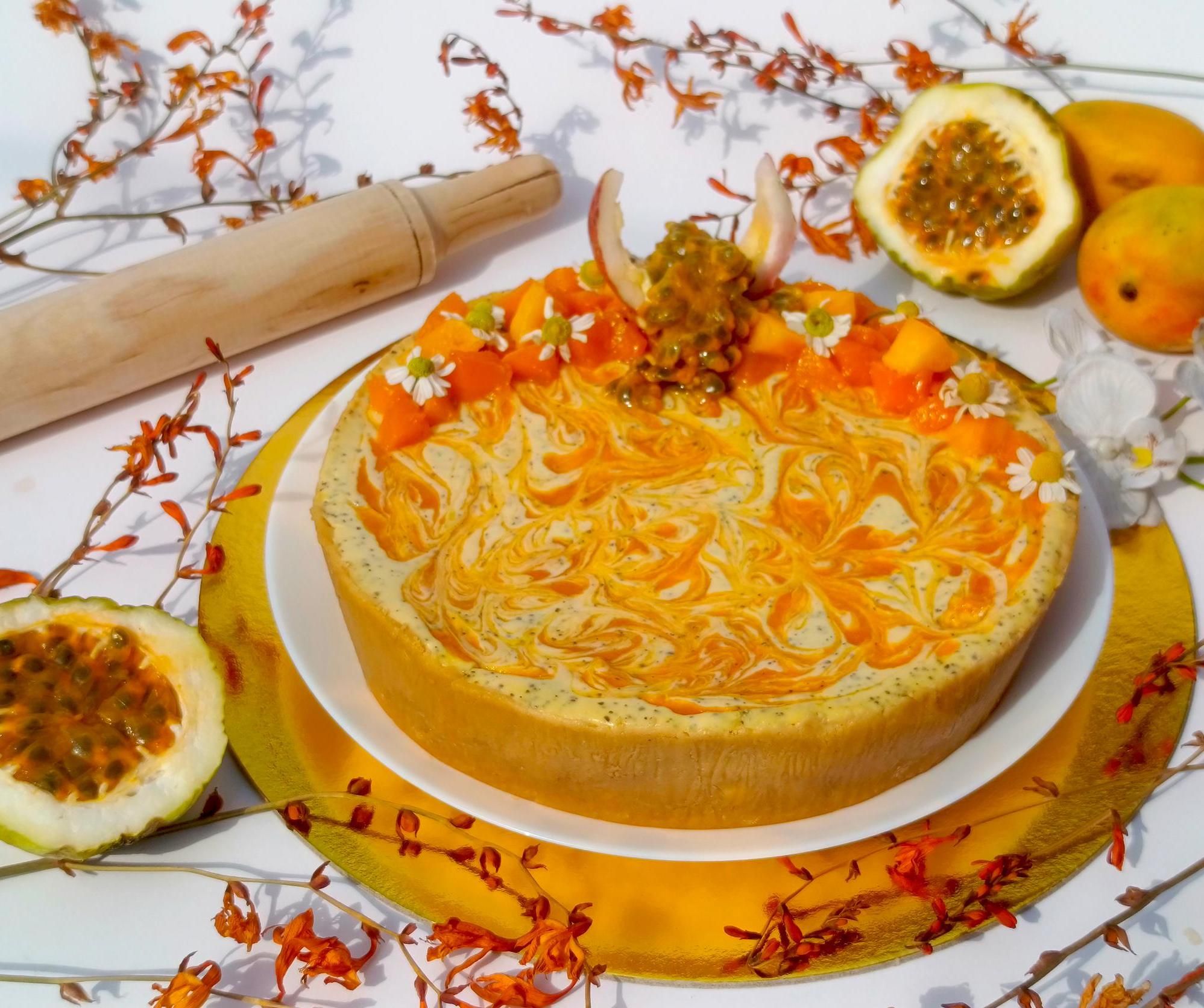 Mango Pie With Passion Fruit (Maracumango Pie)