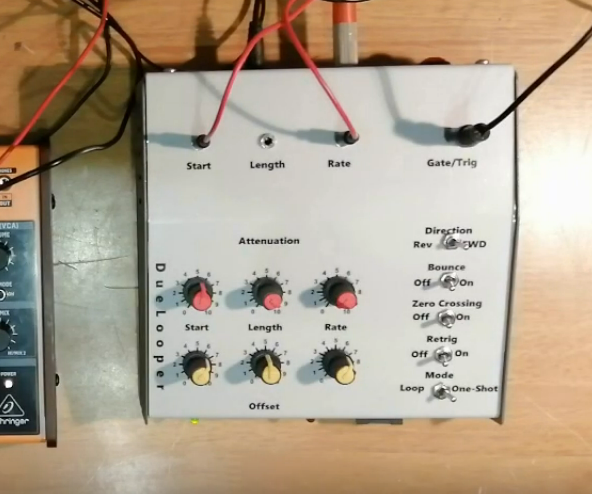 Duelooper ,a Voltage Controlled Sample Playback Module.