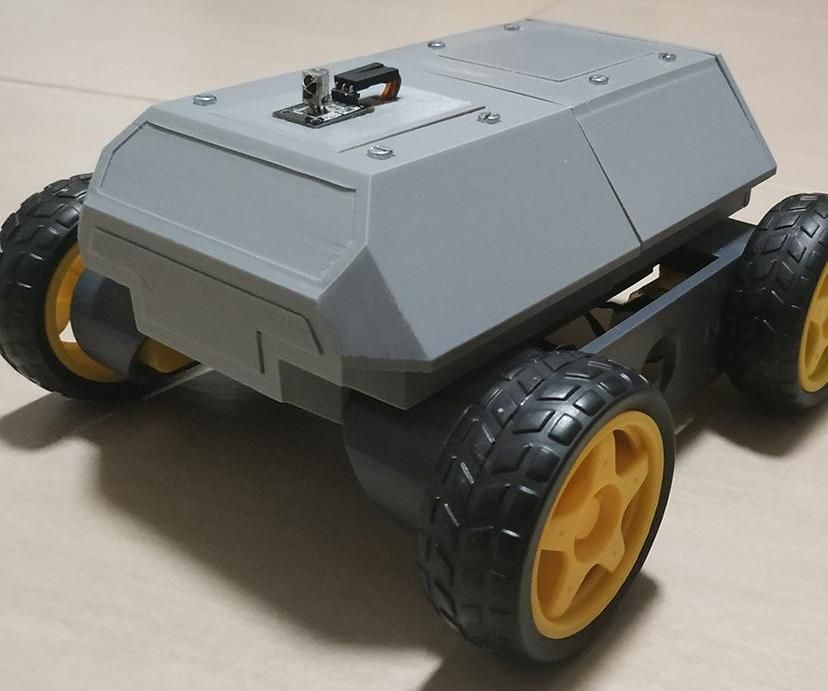 Rover Arduino (WeMos D1) Controllato Da Smartphone