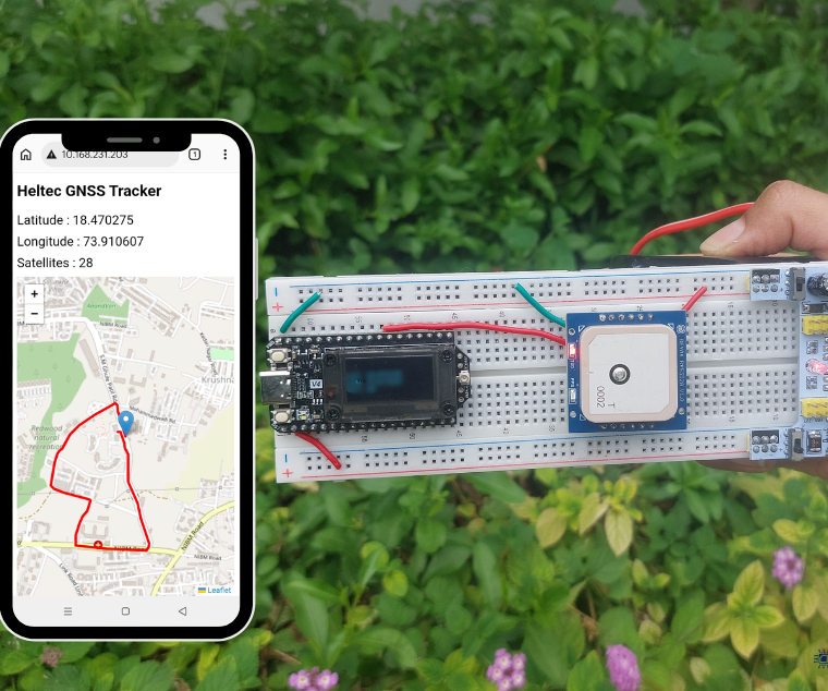Build a GPS Tracker Using Heltec V4 and REYAX RYS352A GNSS Module