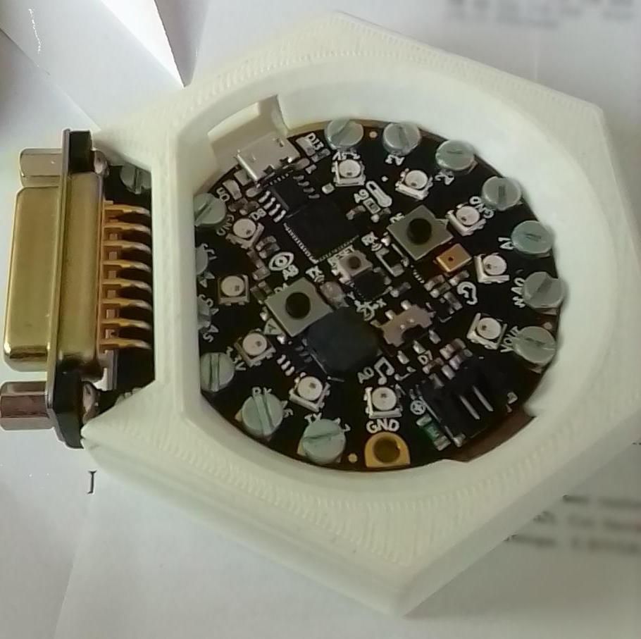 Around the Adafruit Playground I: a "Motherboard" With Expansion Port