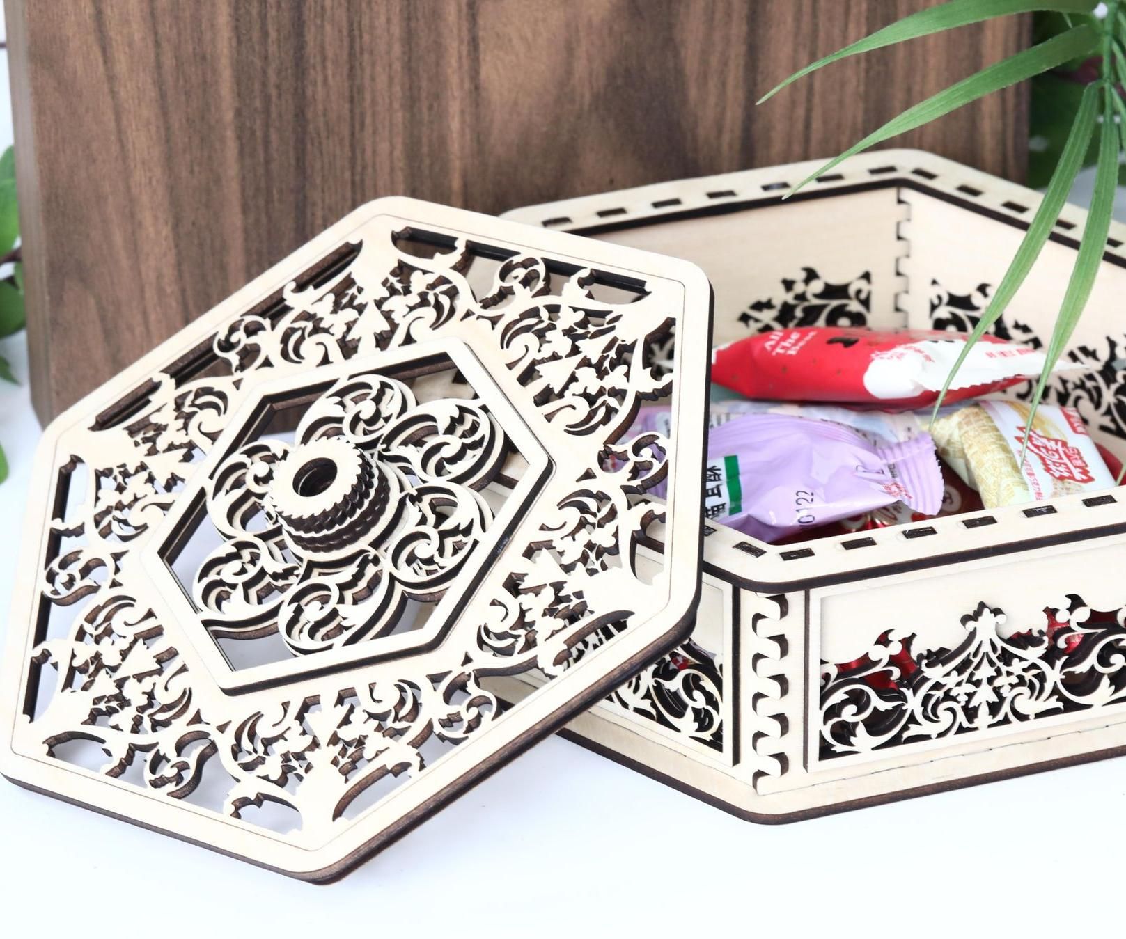 Wooden Box | Laser Cut, Wood