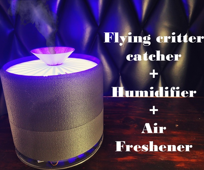 DIY All in One Flying Critter Catcher and Humidifier/Air Freshener