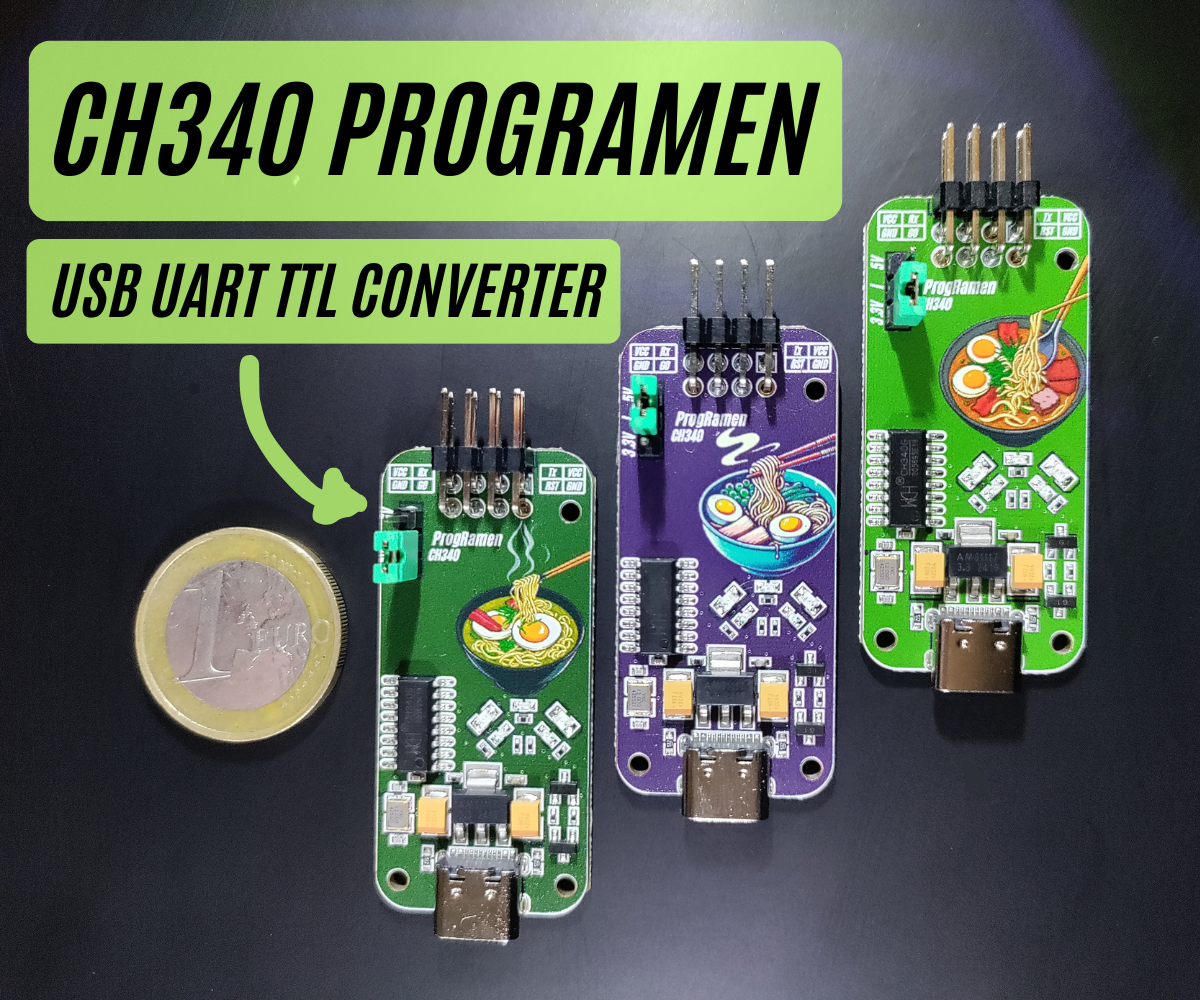 CH340 ProgRamen 1# - How to Upload Code With the Asian Soup?