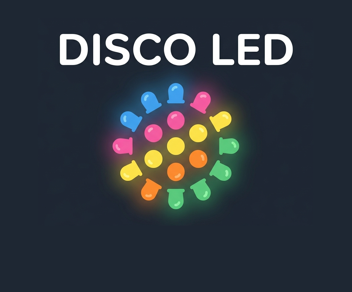 DISCO LED ARDUINO UNO R3