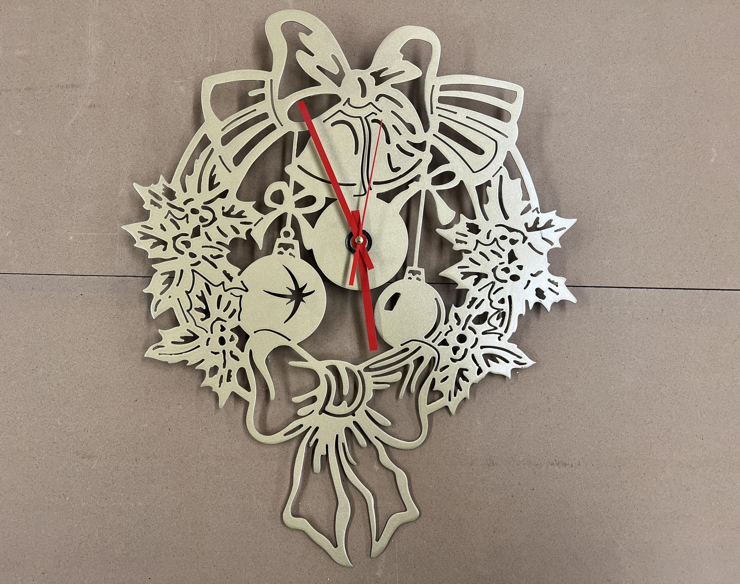 Christmas Clock - Quartz