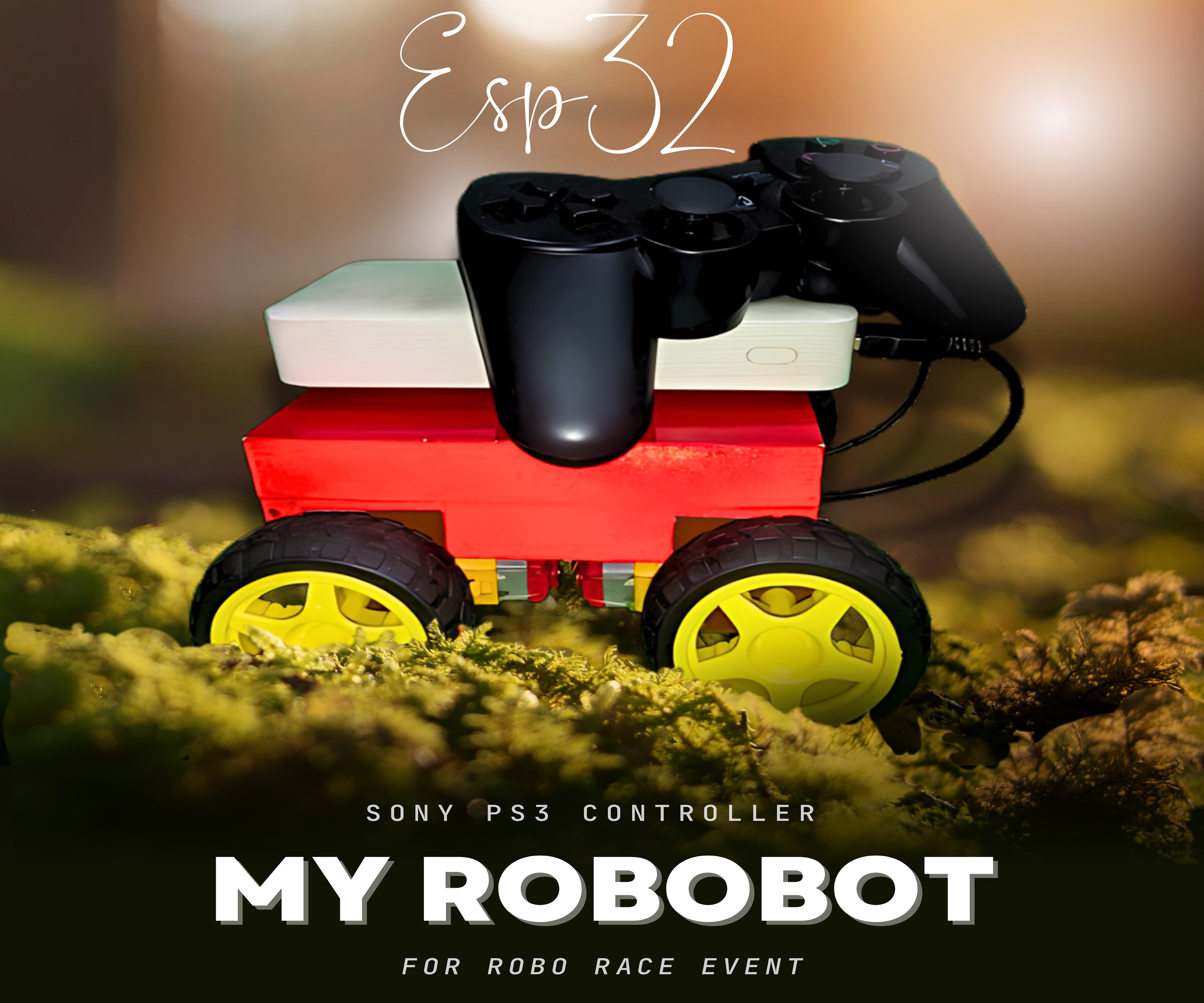 Building a Bluetooth-Controlled Robot Car With ESP32 and PS3 Controller | DIY