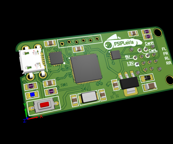 Wheel Speed Module for Formula Student