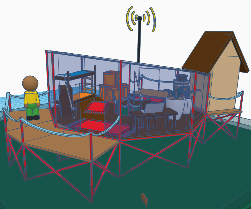Designing a Resilient Rainforest Survival Base