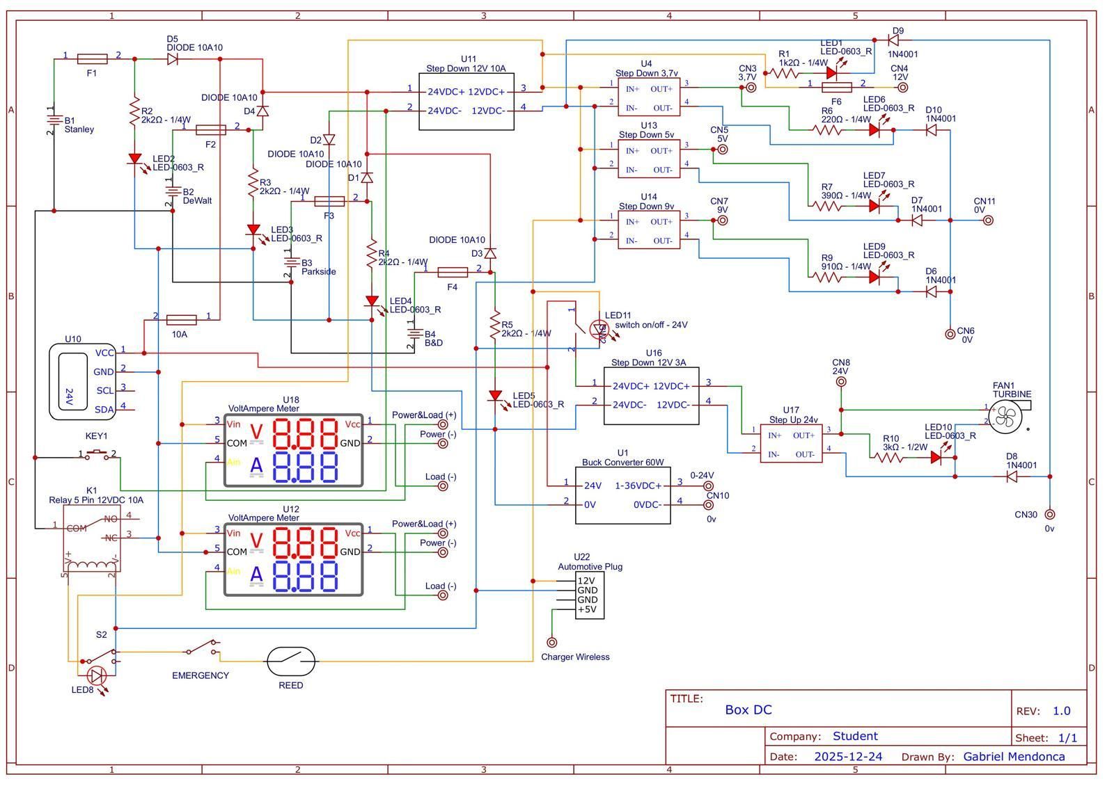Portable DIY Variable Bench Power Supply (Cordless)