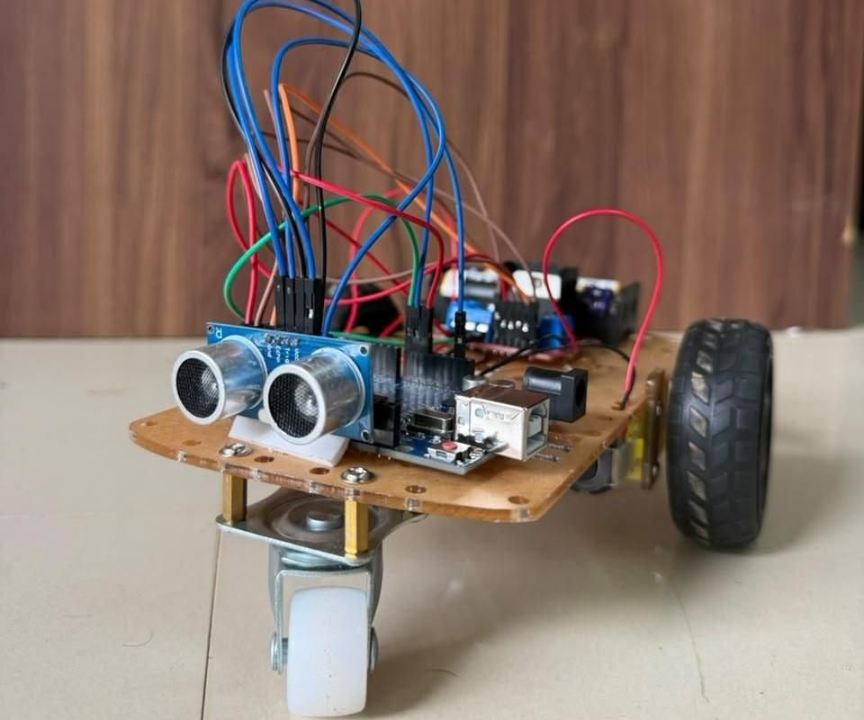 Arduino Based Obstacle Avoiding Robot