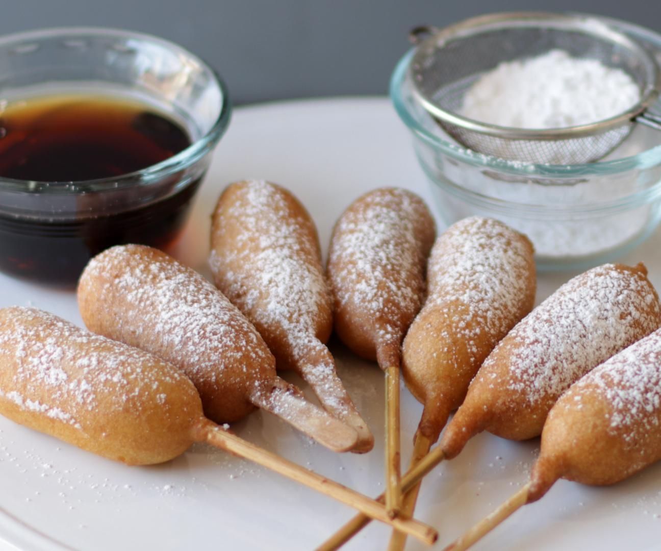 Breakfast Corn Dogs