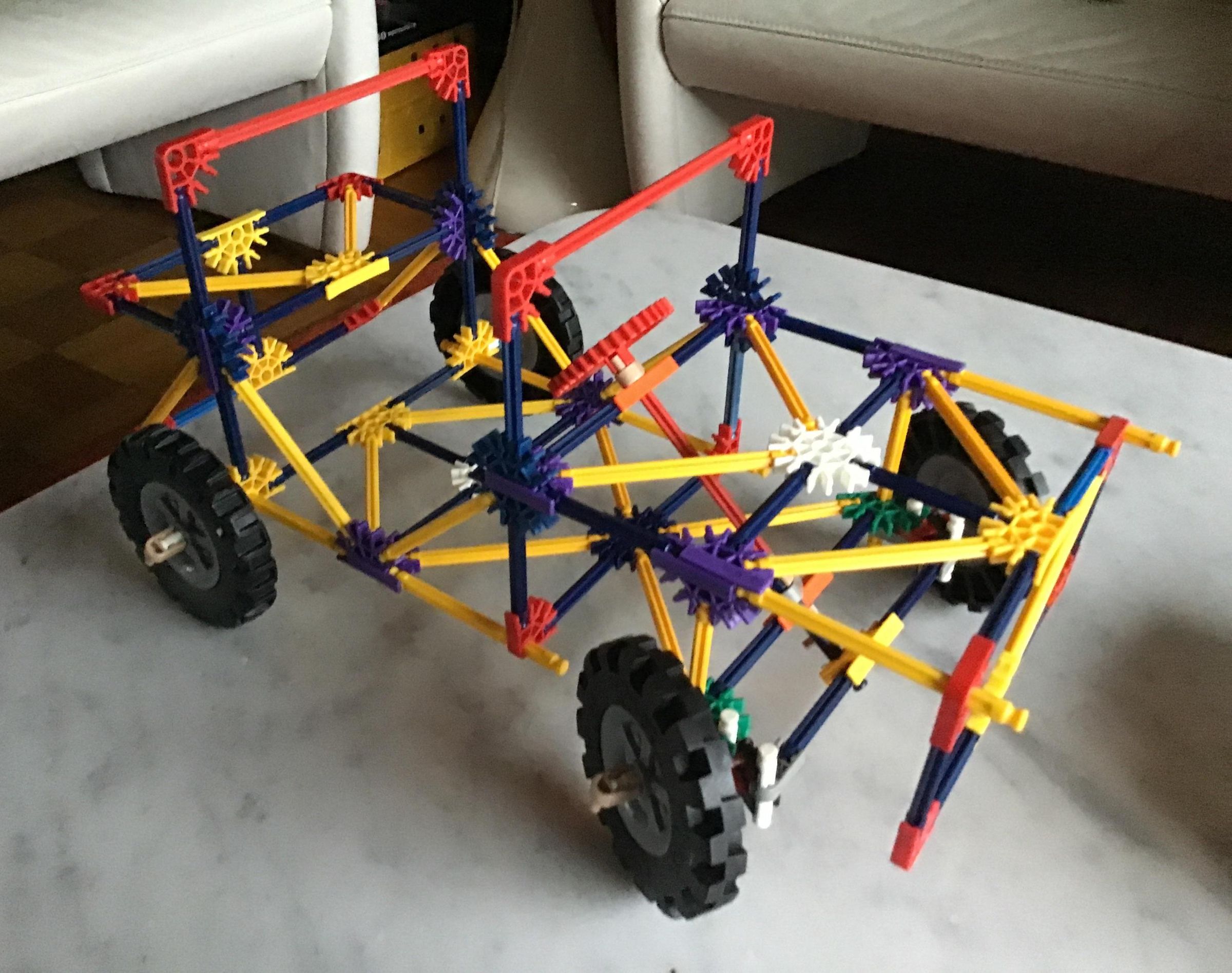 Knex Big Drivable Suv Car instructions