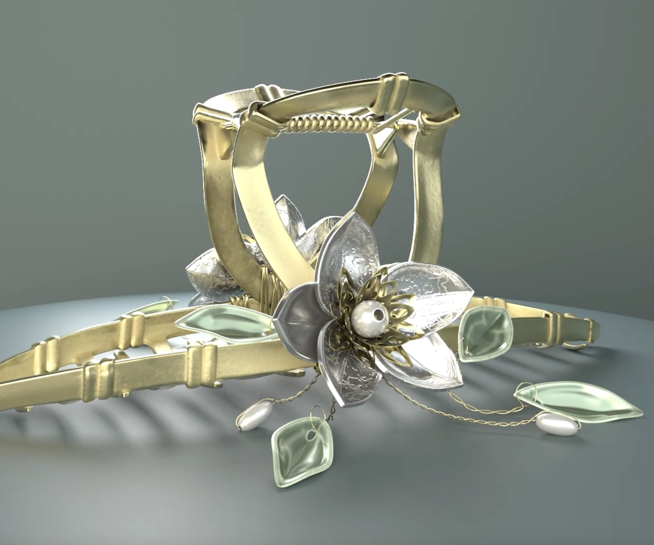 3D Hair Clip