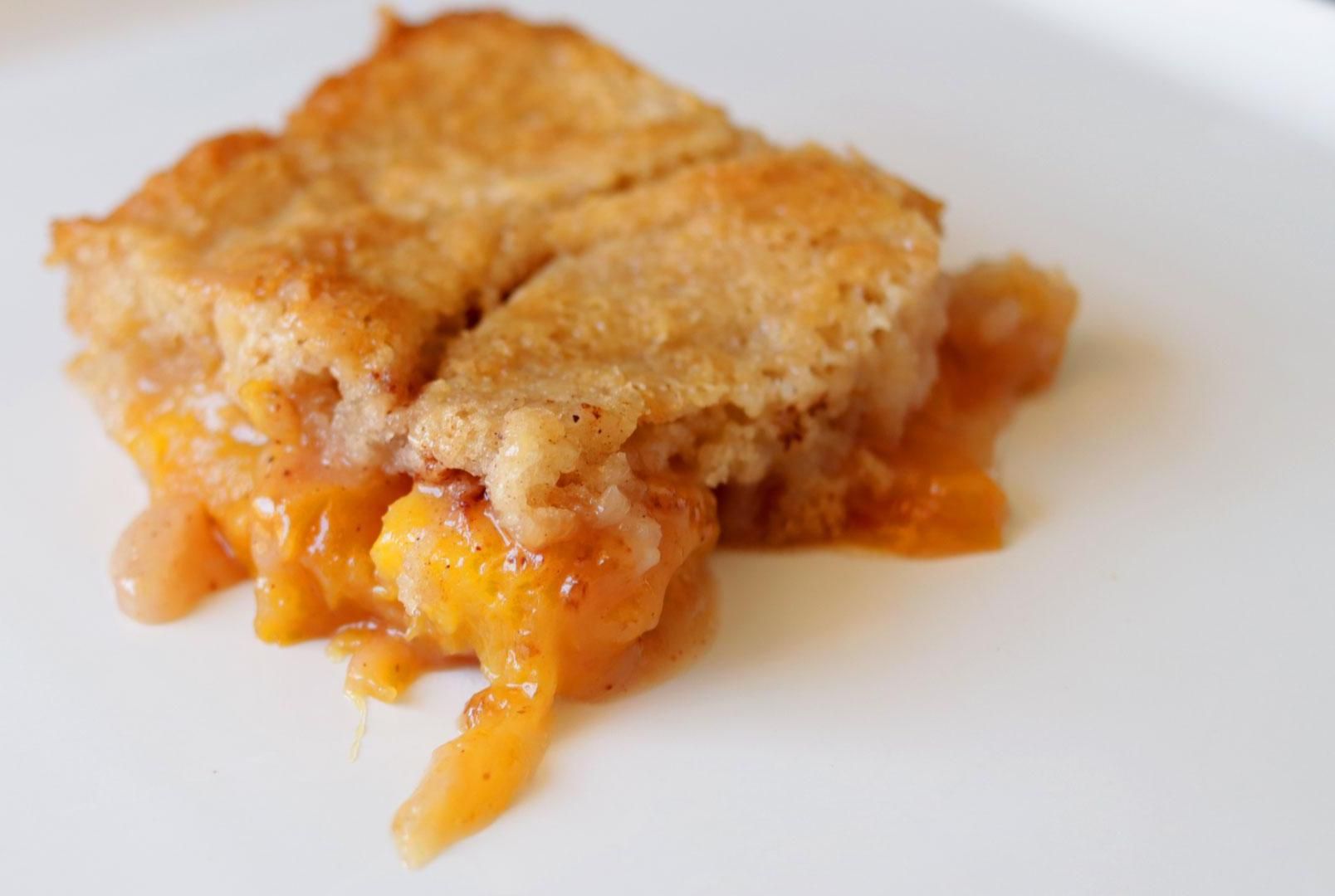 Homemade Peach Cobbler