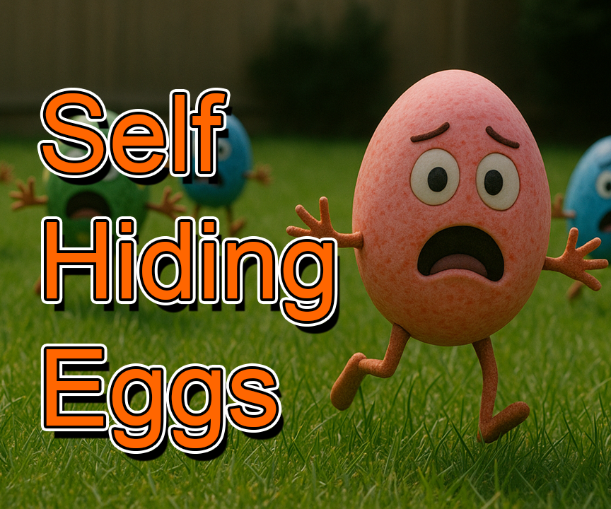 Easter Eggs That Hide Themselves