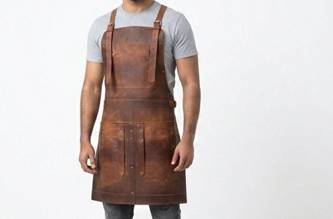 How a Full-Grain Leather Workshop Apron Is Actually Made
