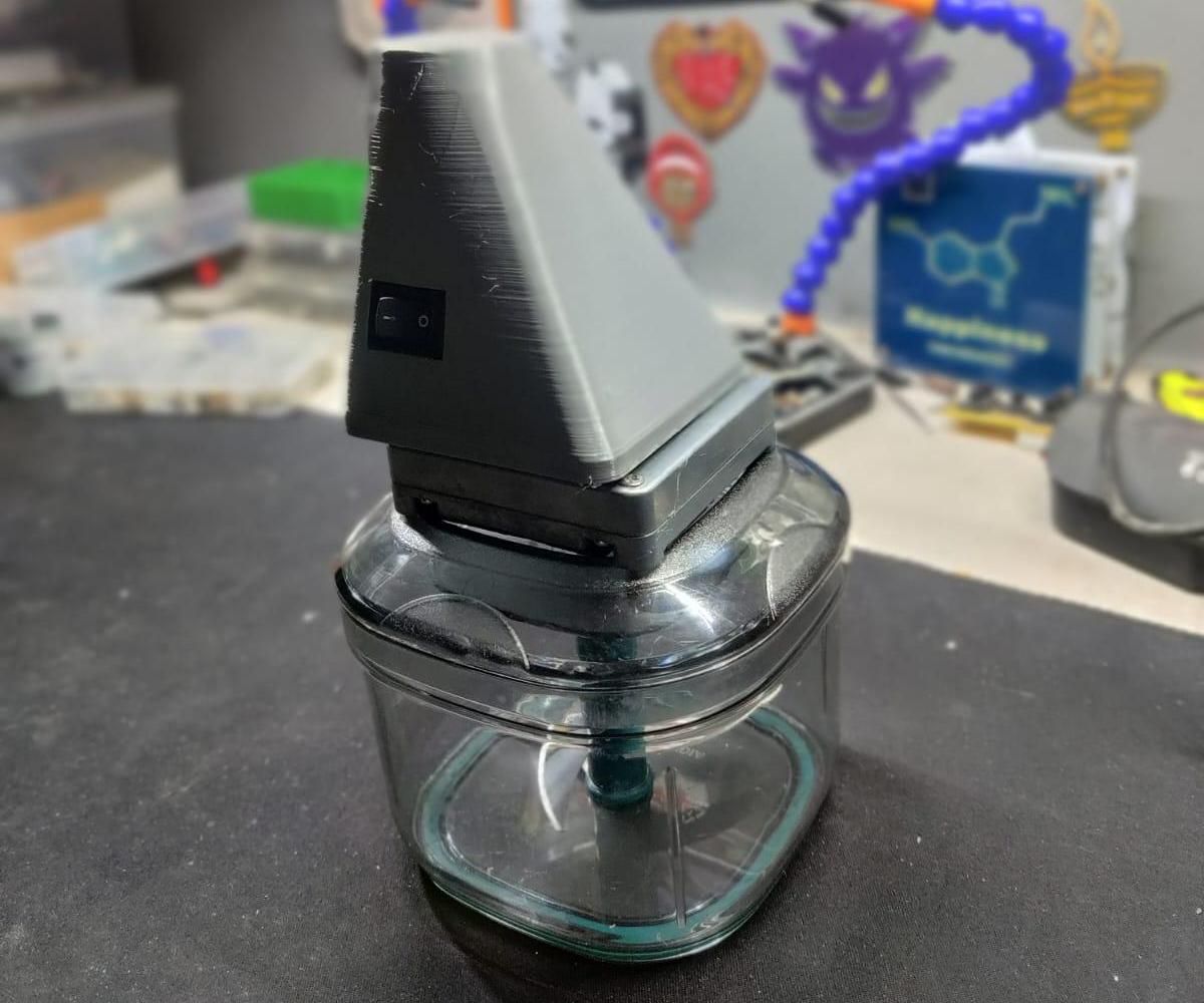 Makeshift Electric Blender