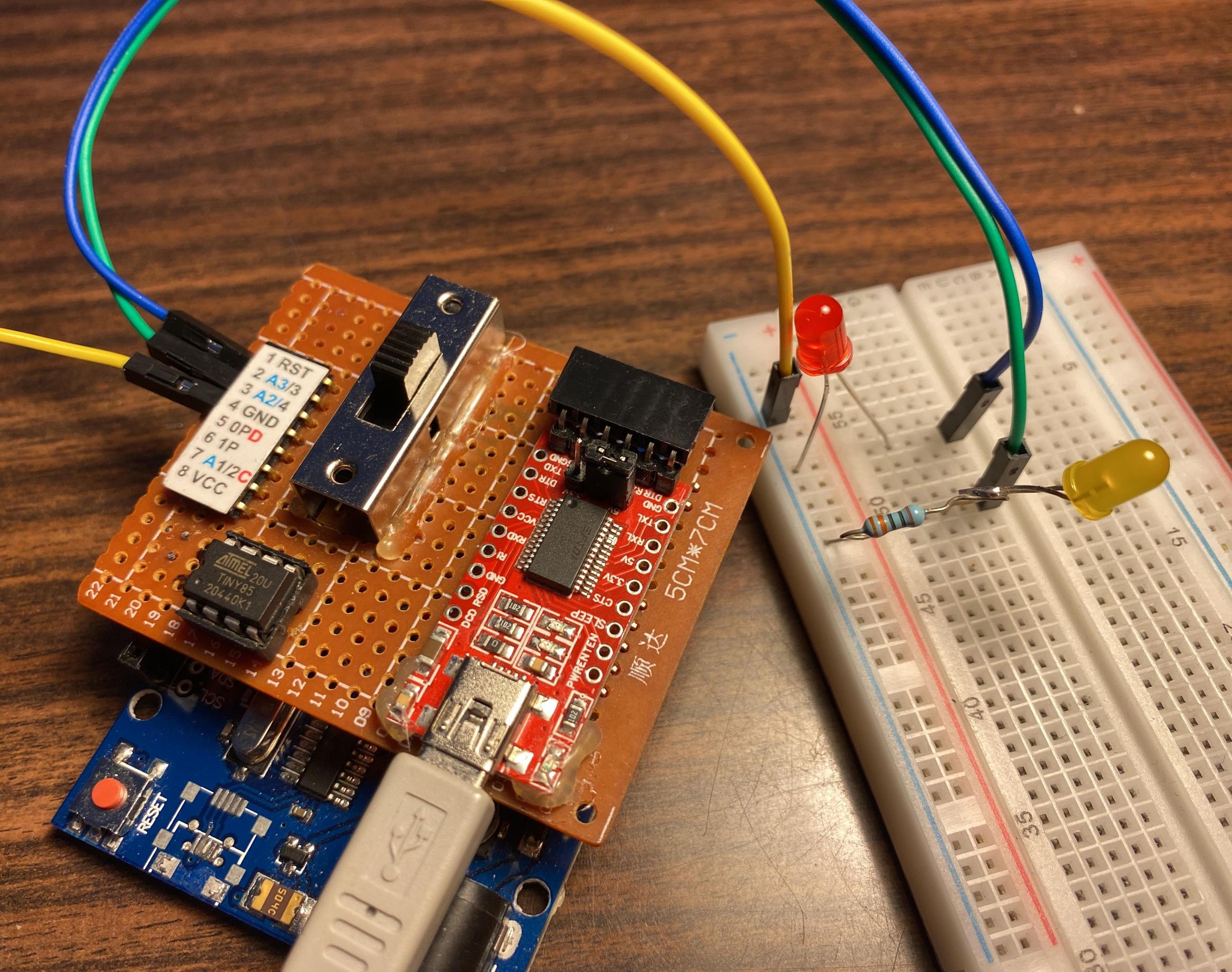 Accurate Timing for ATTiny85 - Internal Oscillator at 1MHz