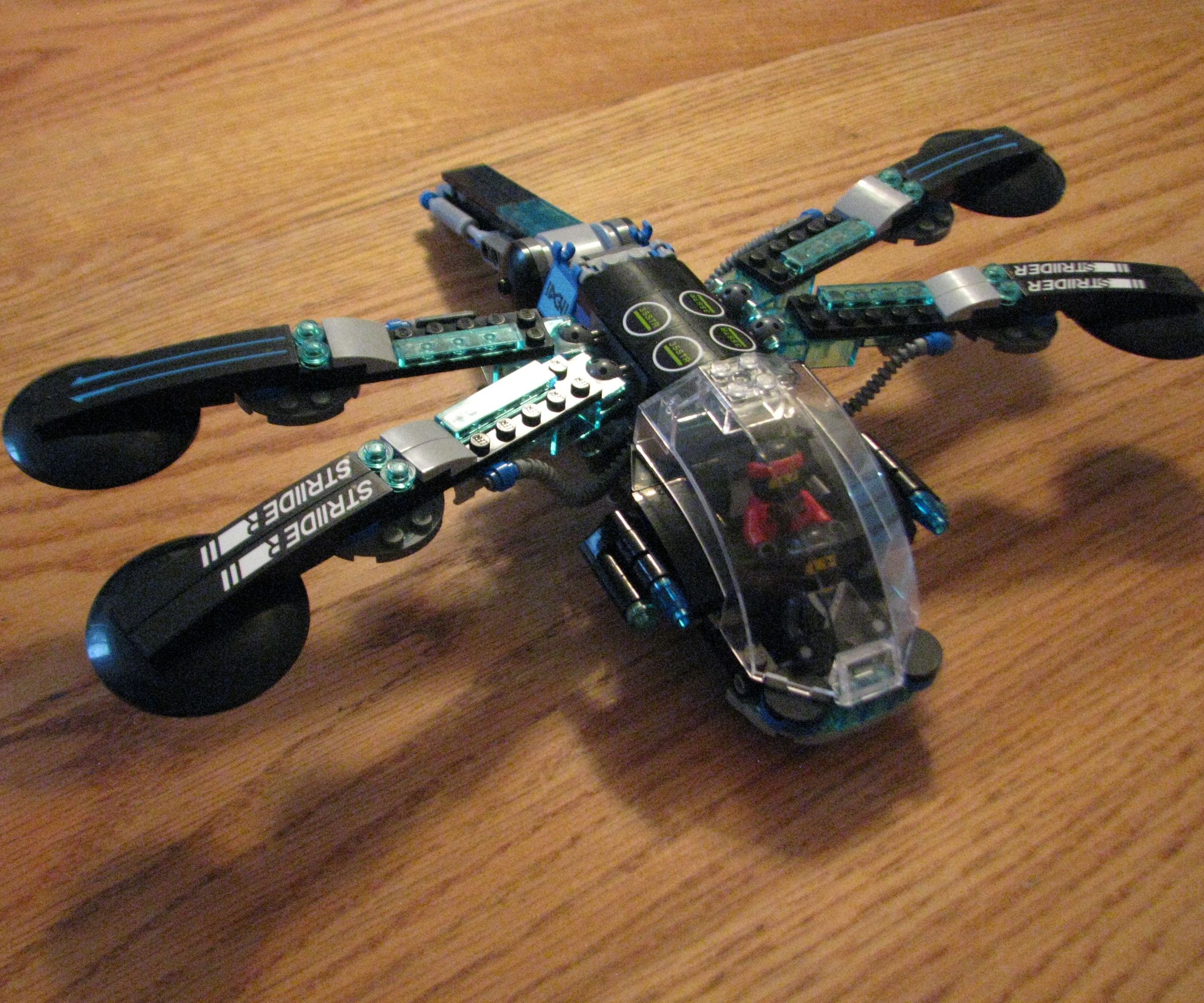 Alternate Directions for LEGO Ninjago Movie Water Strider 70611- Dragonfly