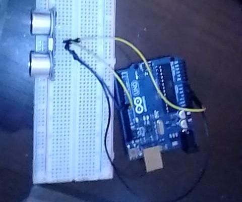 Easy Ultraonic Sensor on Uno