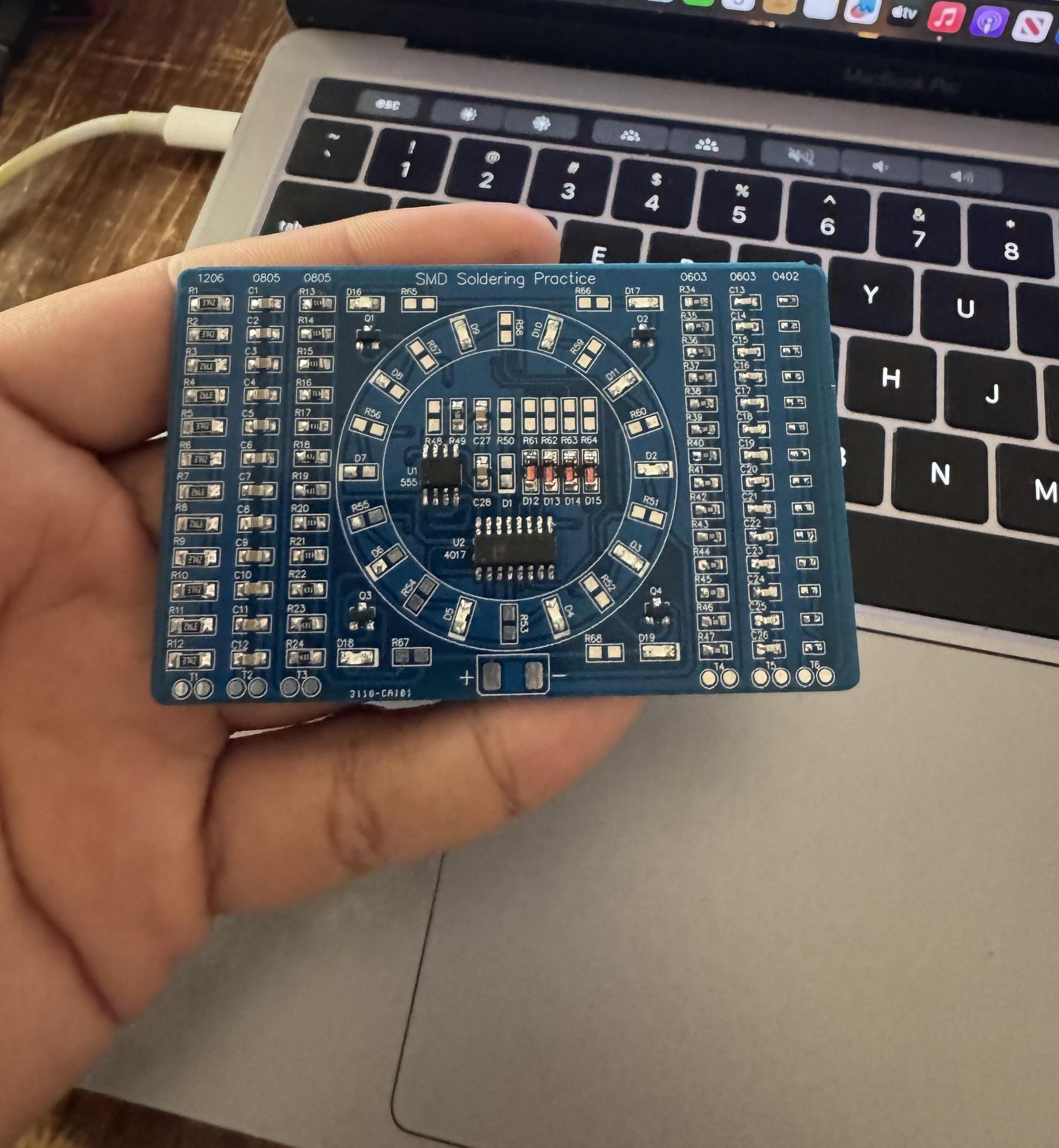 EMCC: GikFun SMD Soldering Practice
