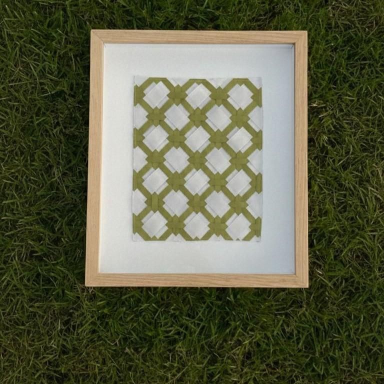 From Woven Textile to Wall Art