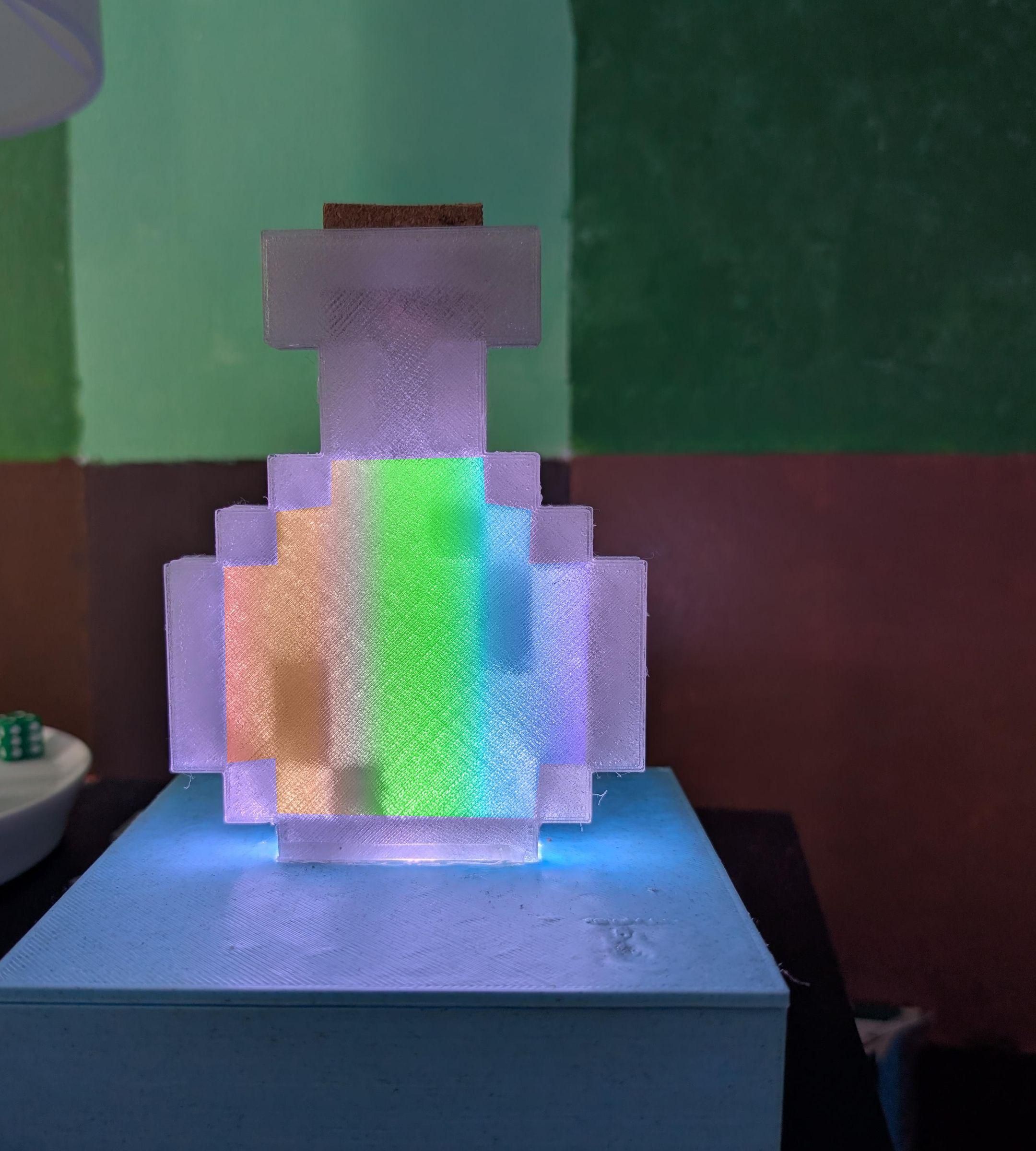 Minecraft Every Color Potion Lamp