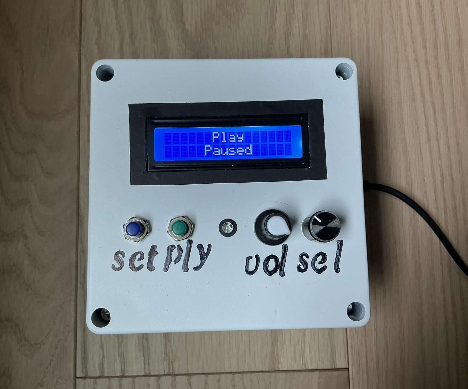 Arduino Controlled MP3 Player Zen Sound Box