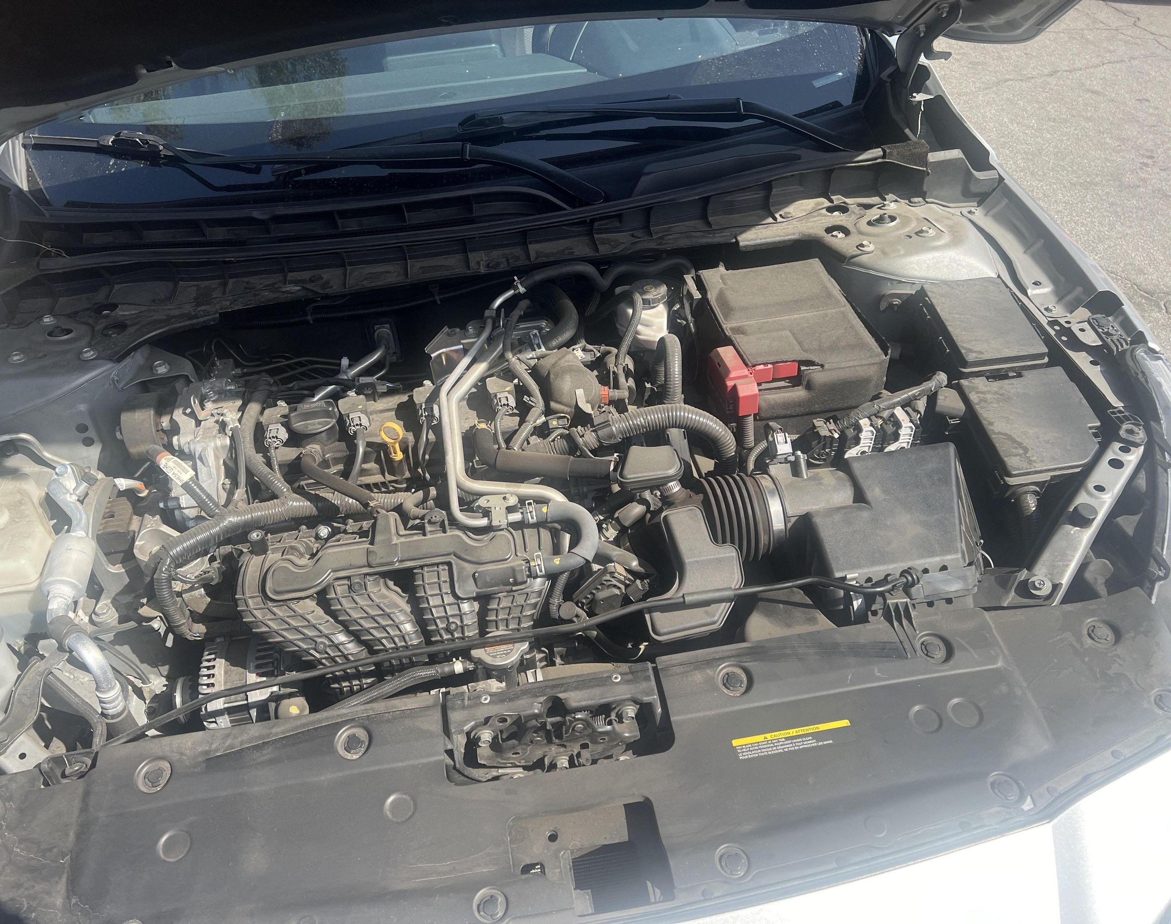 Engine Air Filter Replacement on Nissan Altima 2021