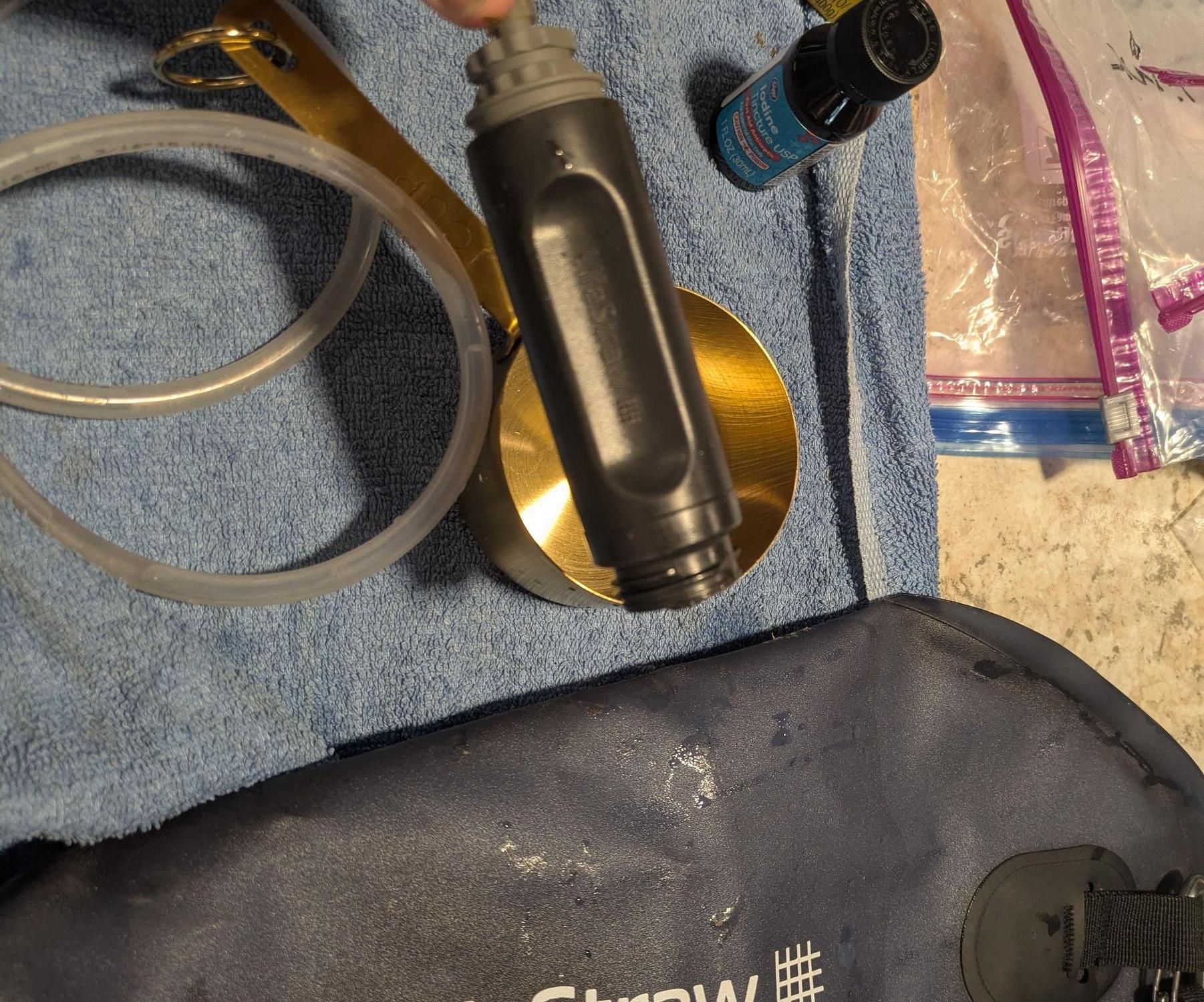 Testing a Camping Water Filter