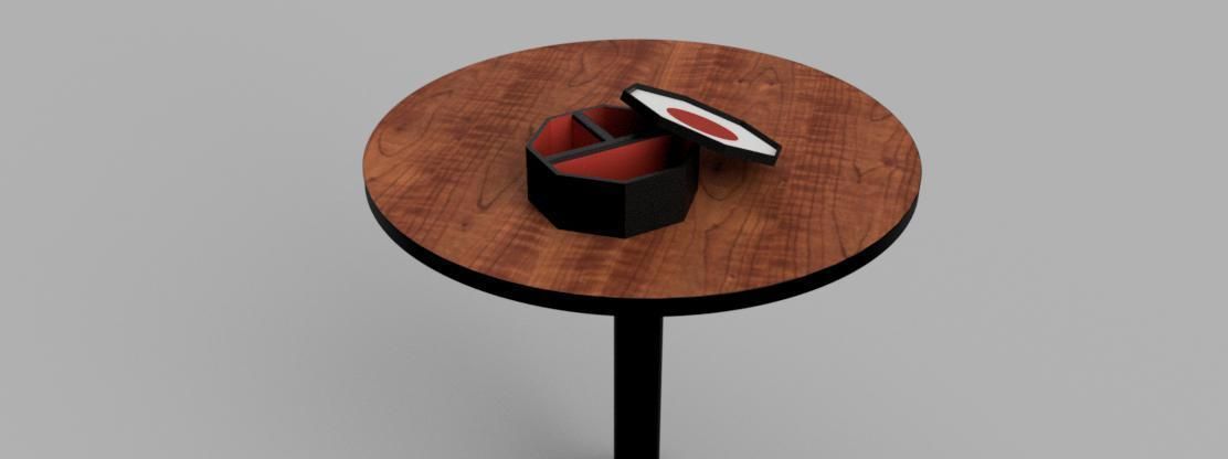 Octagon Bento Box 