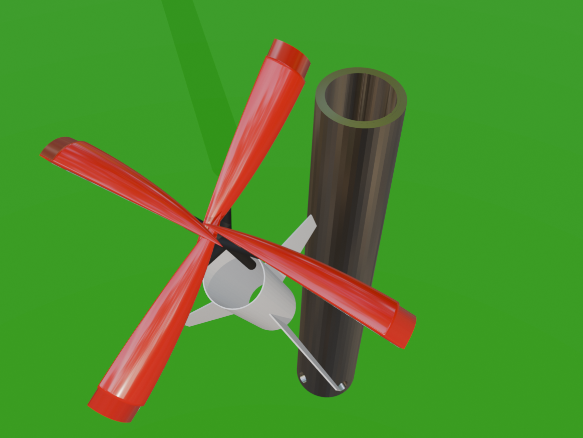 282 Mph Rocket A-8-3 Min Diameter Model Rocket