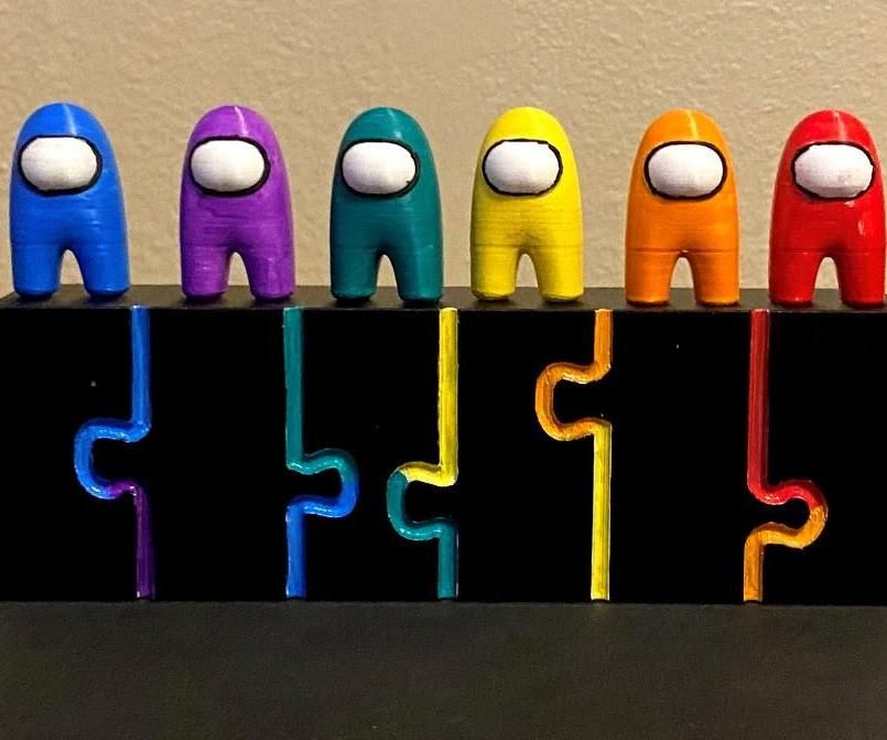 3D Printed Among Us Penny Bank