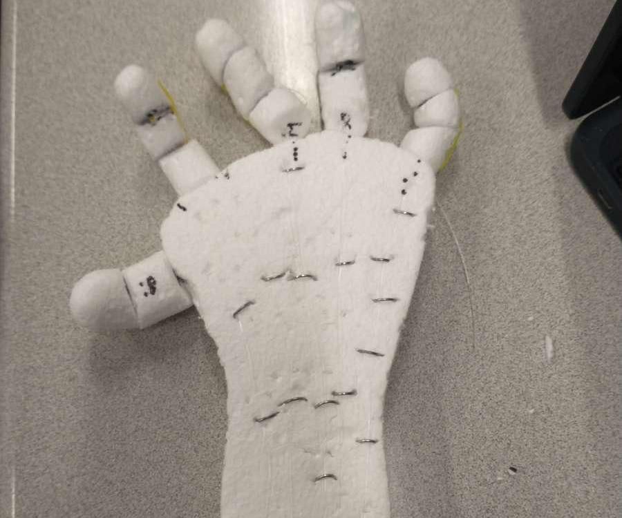Robotic Hand for Math and Tech Class-stem