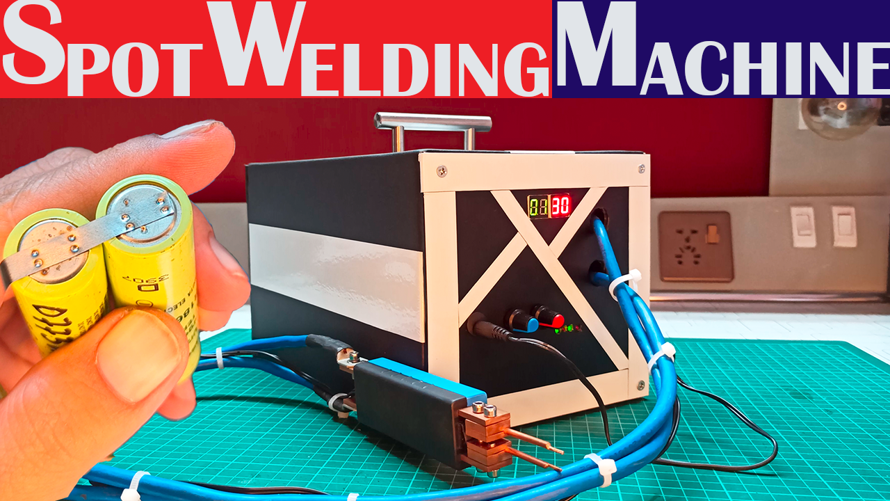Build a Powerful DIY Spot Welder for Lithium-Ion Batteries | NY-D01