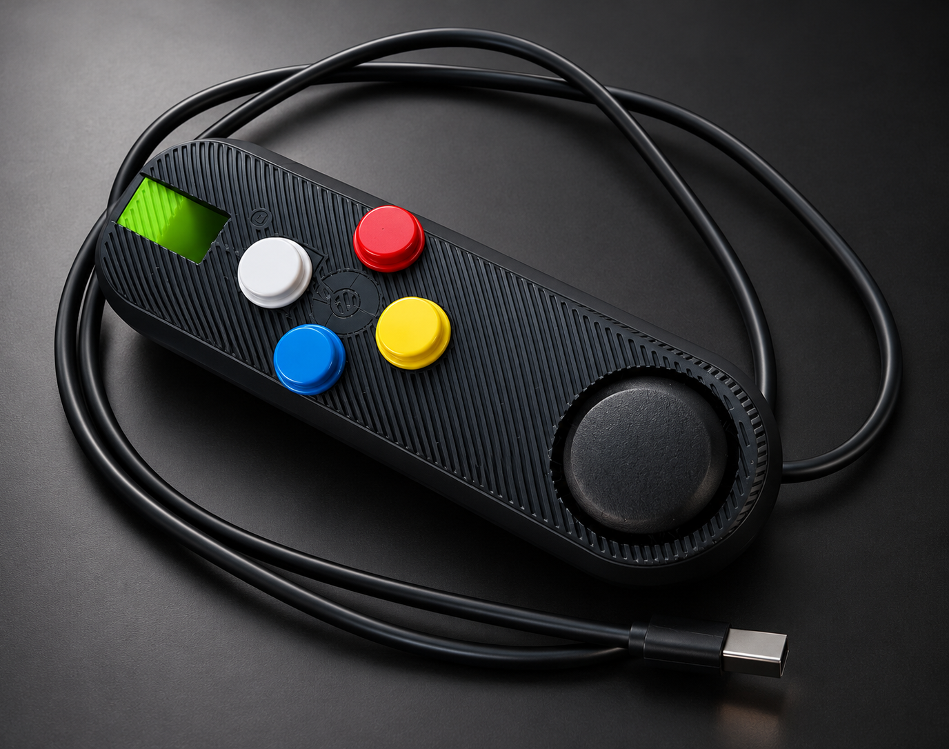 Q-Stick : Reuse. Rewire. Replay. a Discarded Cigarette Rolling Machine Becomes a Retro USB Controller.