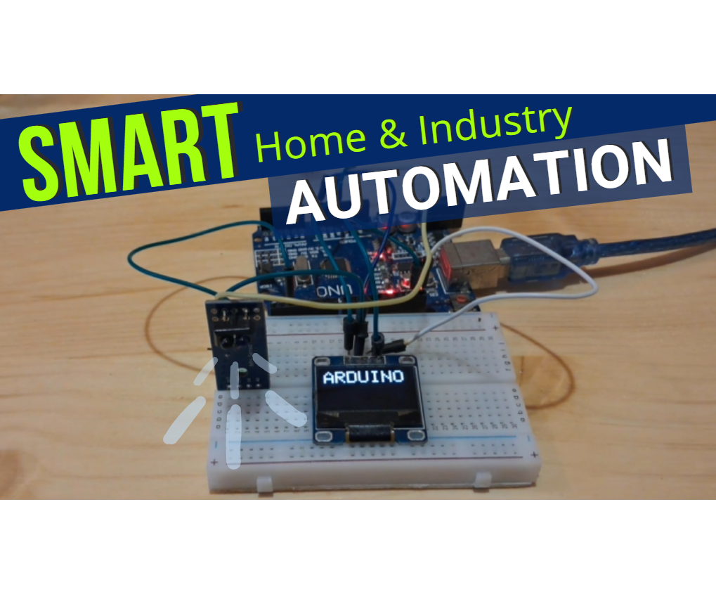 Arduino Proximity Sensor -Activated OLED Display for Smart & Industrial Automation
