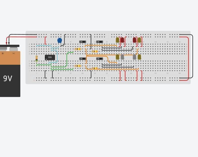 Creating a Car Lighting System With Tinker CAD