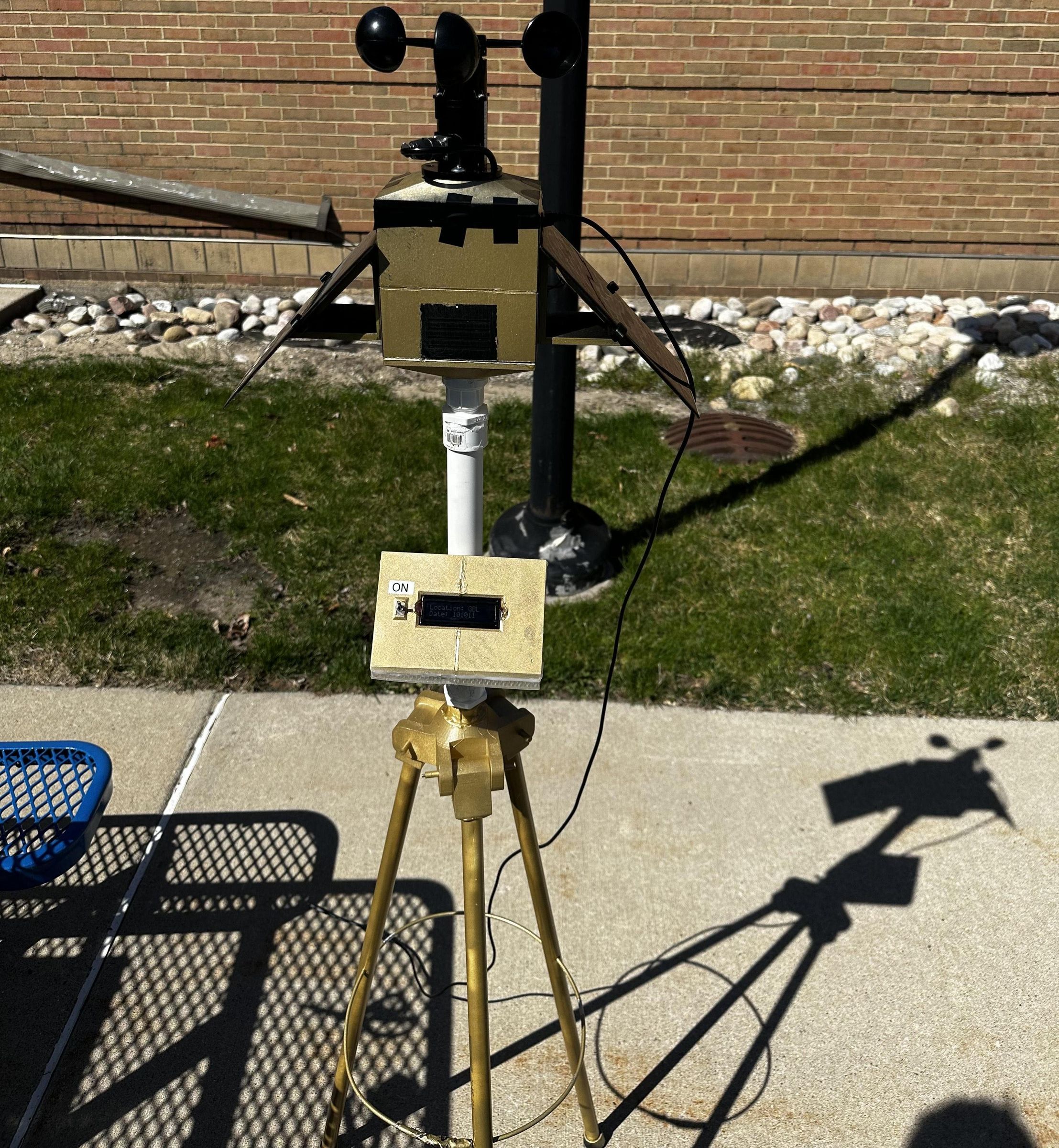 Transportable Solar-Powered METAR Station