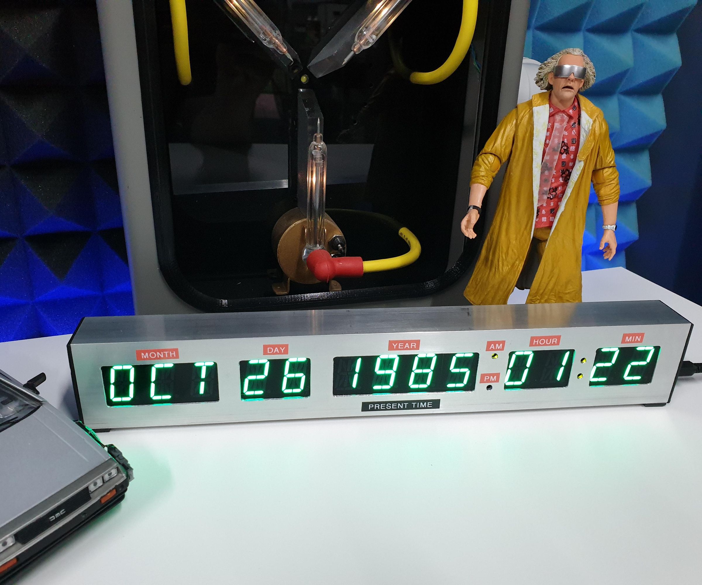 Back to the Future Time Circuit Clock
