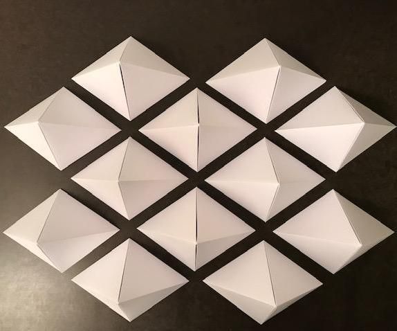 The DIN A5 Rhombic Pyramid