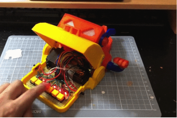 Electronic Crocodile Robot