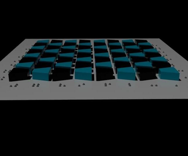 Diseño De Un Tablero De Ajedrez Moderno Y Adaptado Para Personas Con Discapacidad Visual Para Impresión En 3D