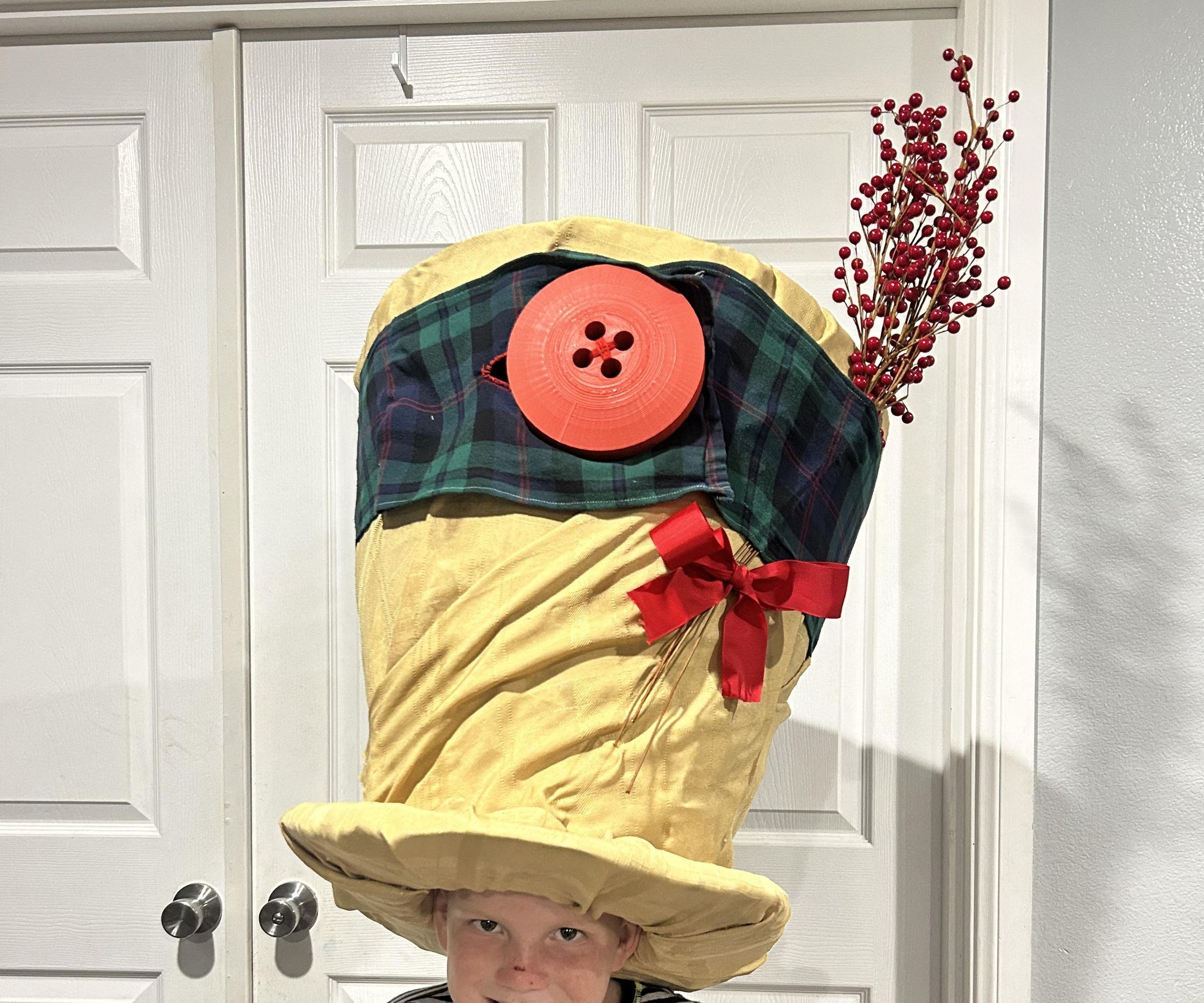 Mad Hatter Christmas Hat