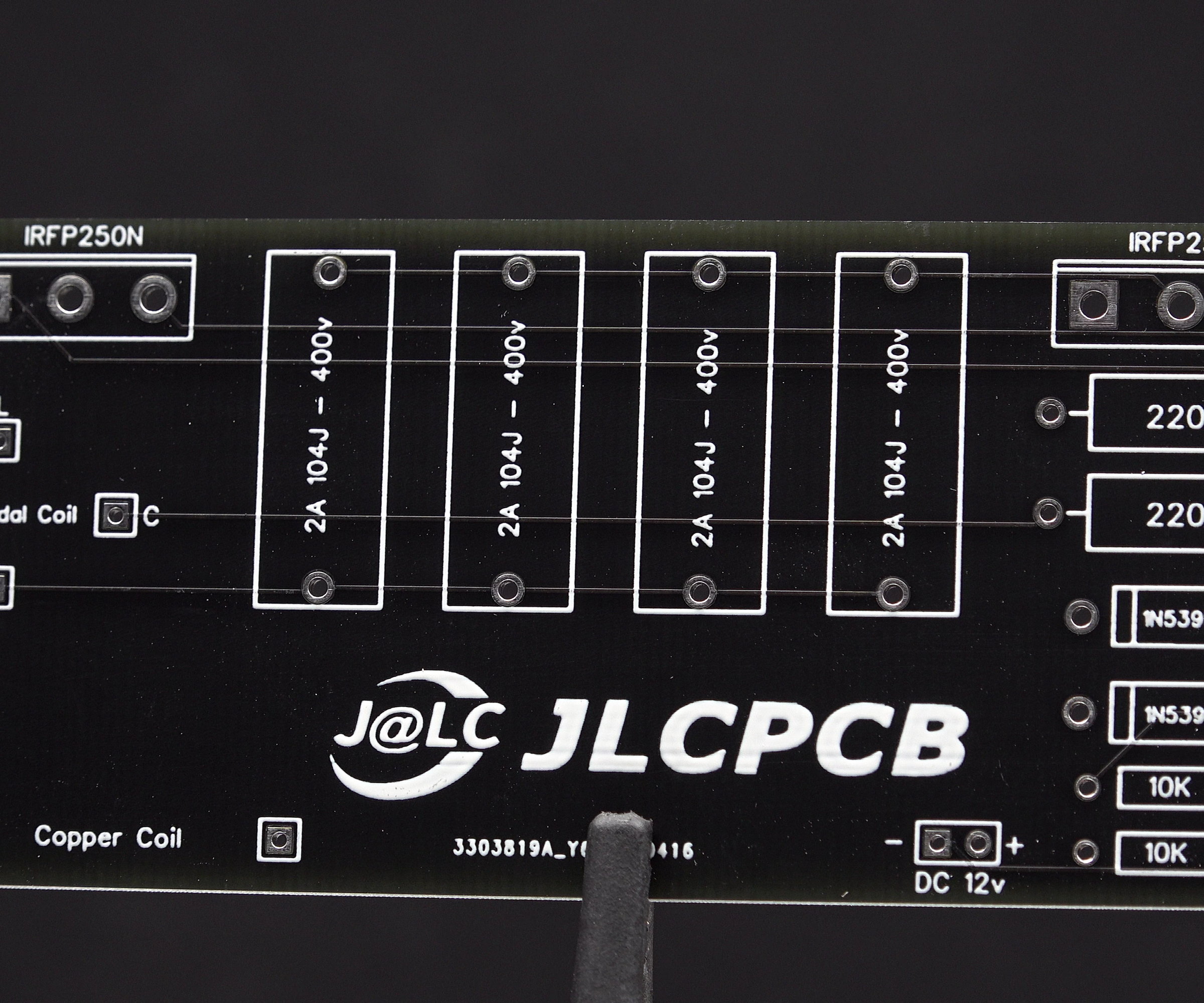 Wireless Power Transmission Circuit (DC 12v) -  JLCPCB