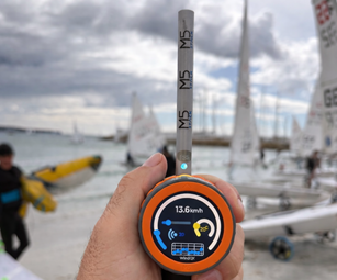Hand Tool Anemometer Without Moving Parts